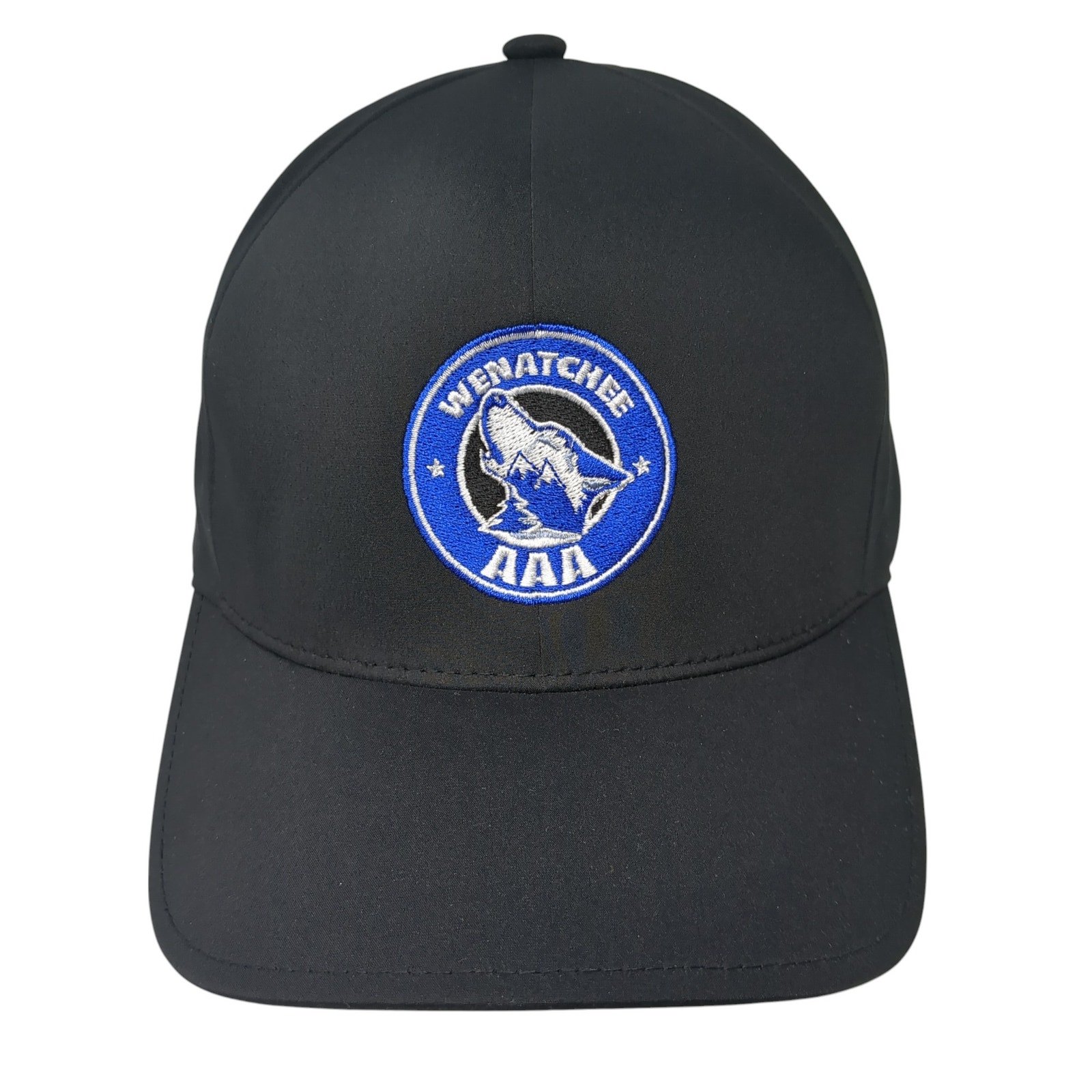 Wenatchee Aaa Fitted Baseball Cap Black Xl Flexfit Delta Port Authority